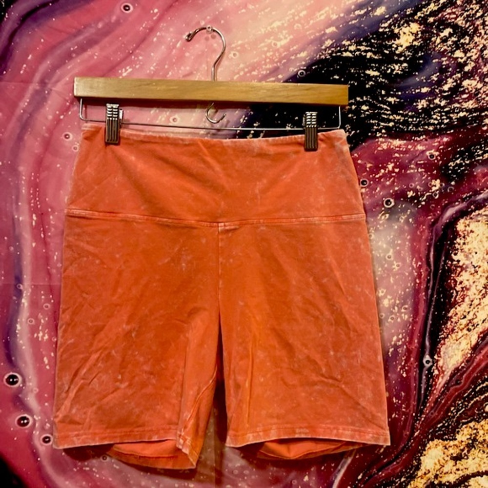 Coral PINK biker shorts